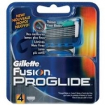 Gillette Náhradní hlavice Gillette Fusion Proglide 4 ks - 